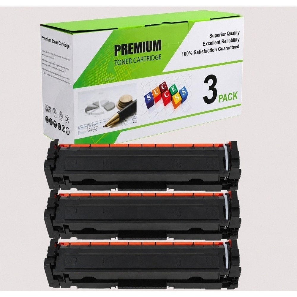 For Canon CRG067 Toner 3-Pack Color Cyan Magenta Yellow iSENSYS MF653C LBP633Cdw
